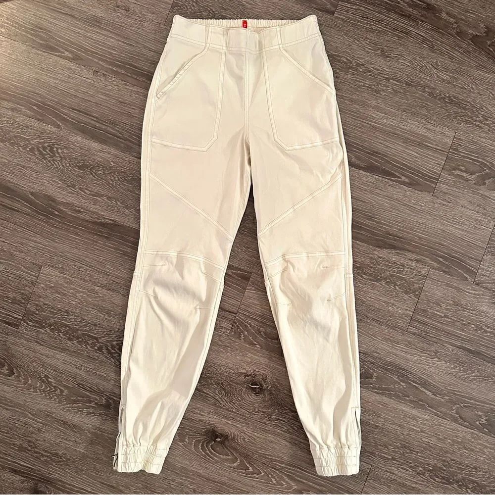 Spanx cargo stretch twill joggers
